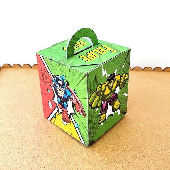 Caixa de Mão - Vingadores Cute