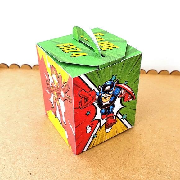 Caixa de Mão - Vingadores Cute