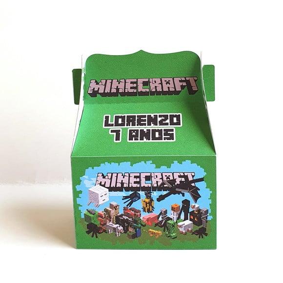 Caixa Malinha - Minecraft