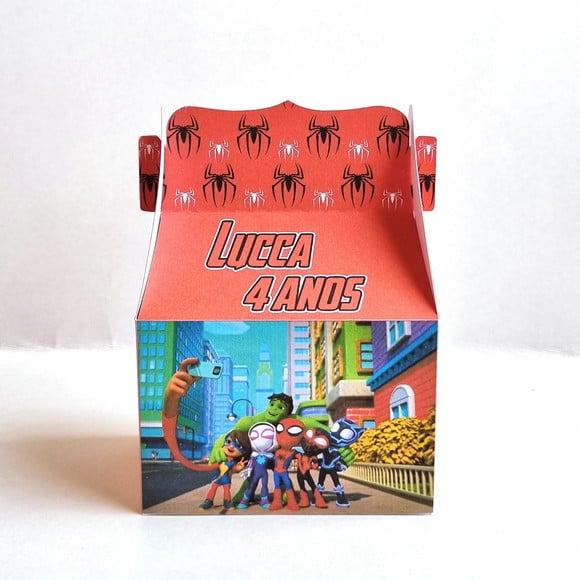 Caixa Malinha - Spidey e Seus Amigos Espetaculares