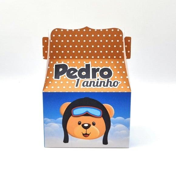 Caixa Malinha - Urso Aviador