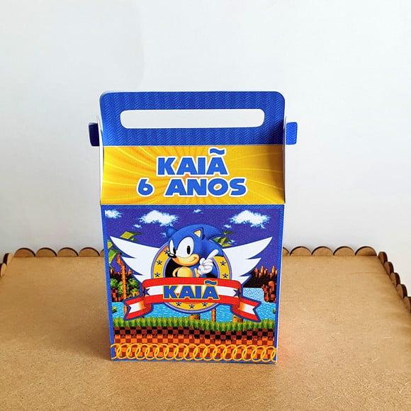 Caixa Malinha Alta - Sonic