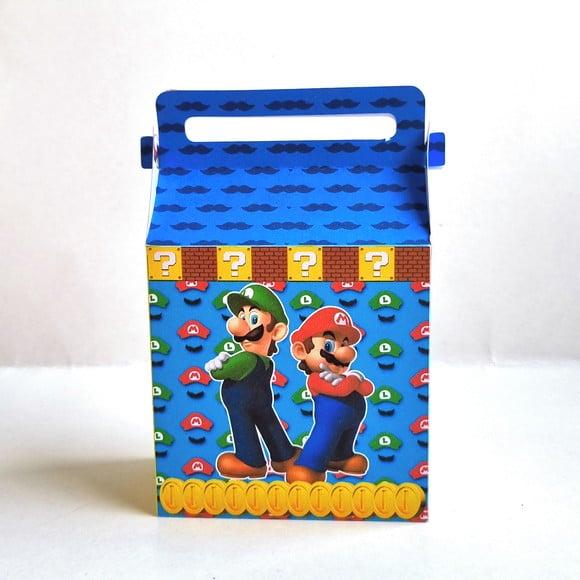 Caixa Malinha Alta - Super Mario