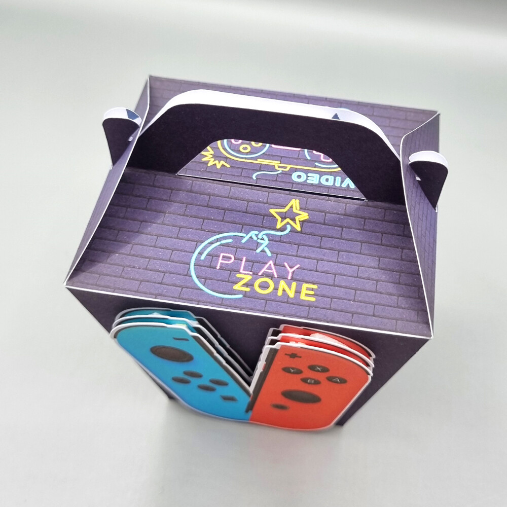 Kit de Caixas Personalizadas 20 Peças - Nintendo Switch