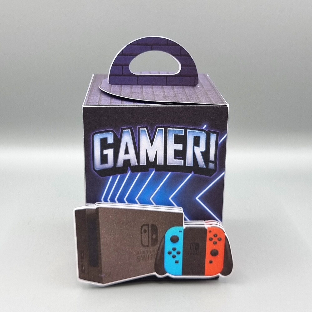 Kit de Caixas Personalizadas 50 Peças - Nintendo Switch