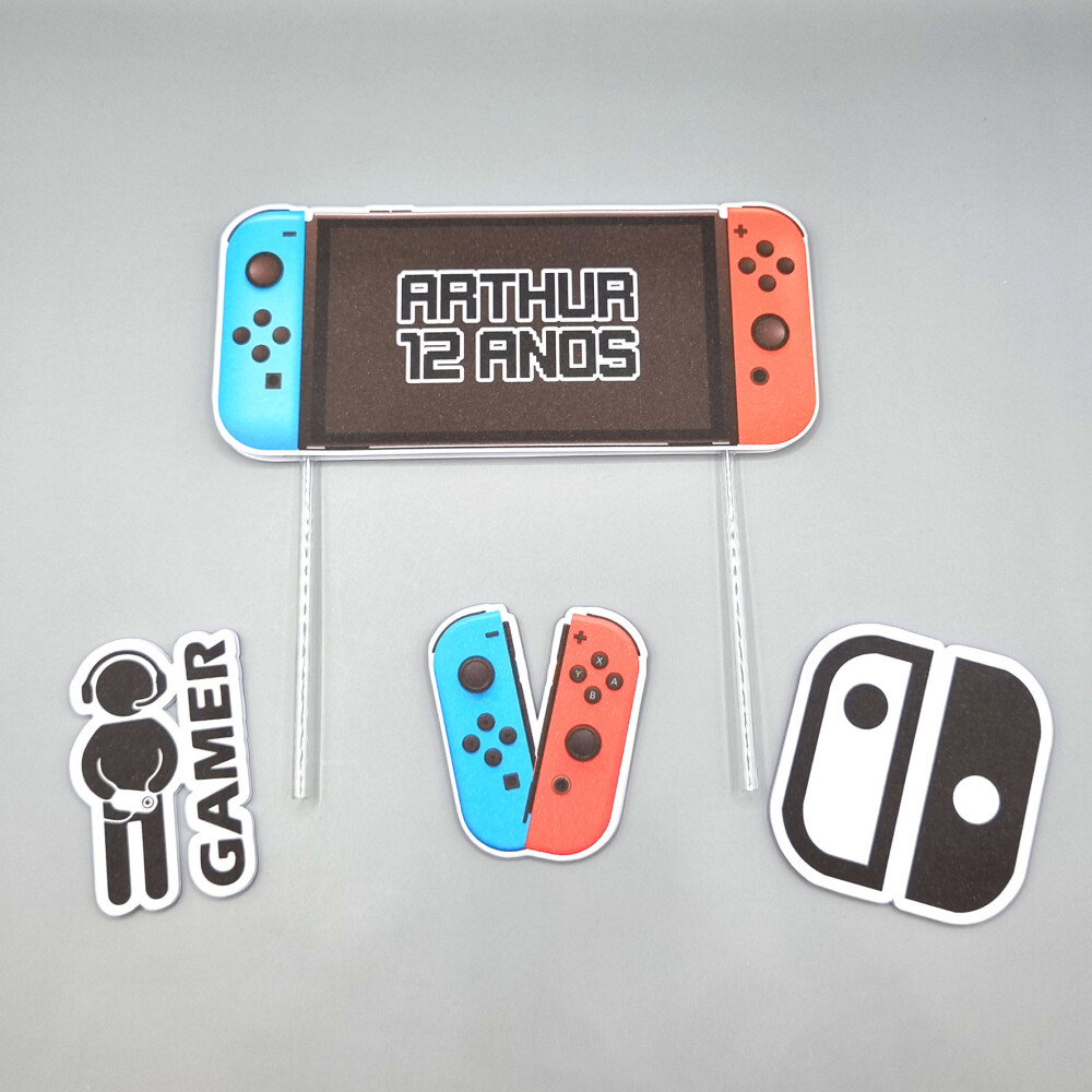 Kit Festa em Casa M - Nintendo Switch