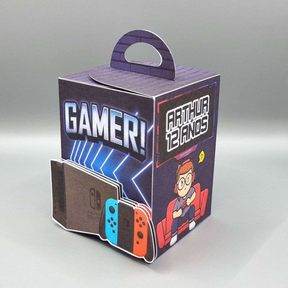 Caixa de Mão - Nintendo Switch