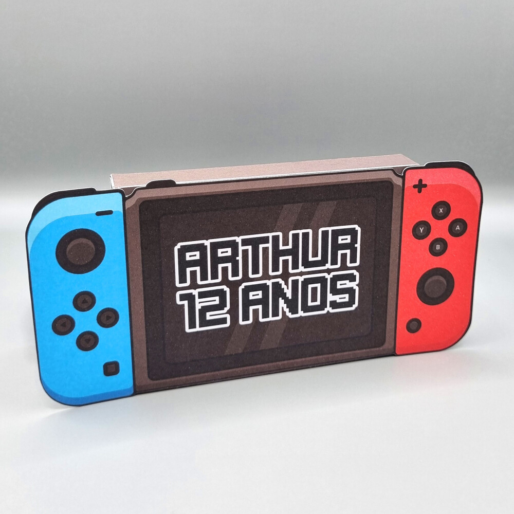 Caixa para Kit Kat - Nintendo Switch