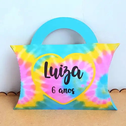 Caixa Bolsinha - Tie Dye