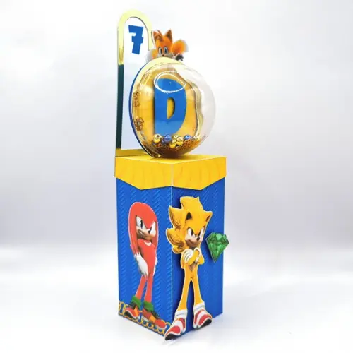 Caixa Alta com Esfera Acrílica - Sonic 2