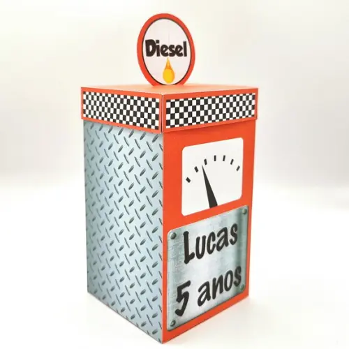 Caixa Bomba de Gasolina - Marcas de Carros