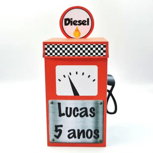 Caixa Bomba de Gasolina - Marcas de Carros