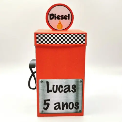 Caixa Bomba de Gasolina - Marcas de Carros
