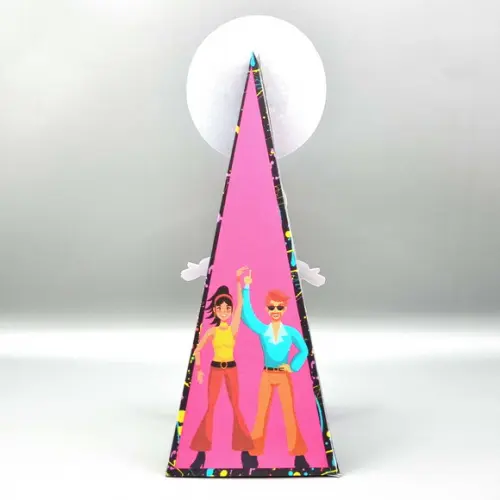Caixa Cone - Anos 70 e 80 Mod. 2