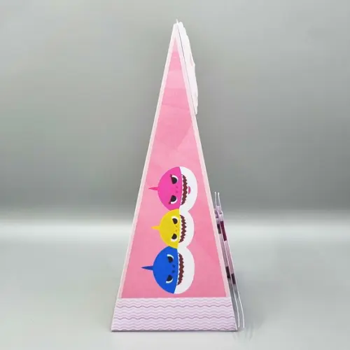 Caixa Cone - Baby Shark Rosa