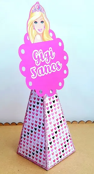 Caixa Cone - Barbie