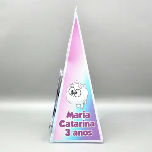 Caixa Cone - Bluey Candy Rosa