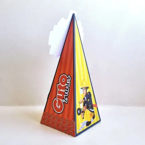Caixa Cone - Bombeiro Sam