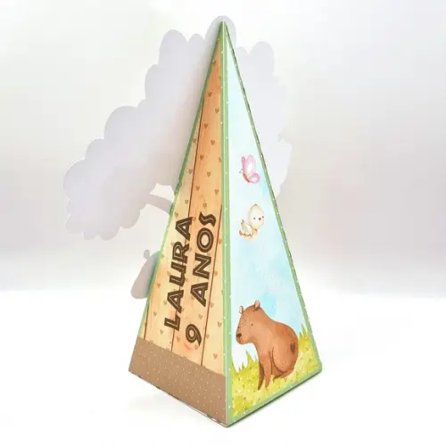 Caixa Cone - Capivara