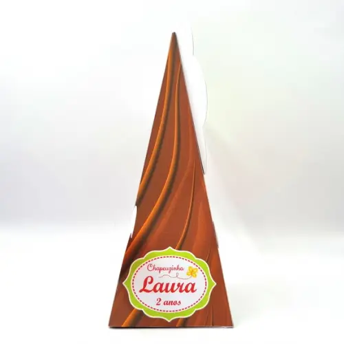 Caixa Cone - Chapeuzinho Vermelho