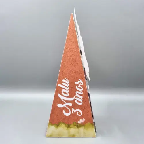 Caixa Cone - Chapeuzinho Vermelho Aquarela