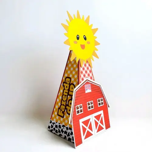 Caixa Cone - Fazendinha