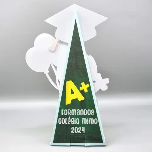 Caixa Cone - Formatura Abc
