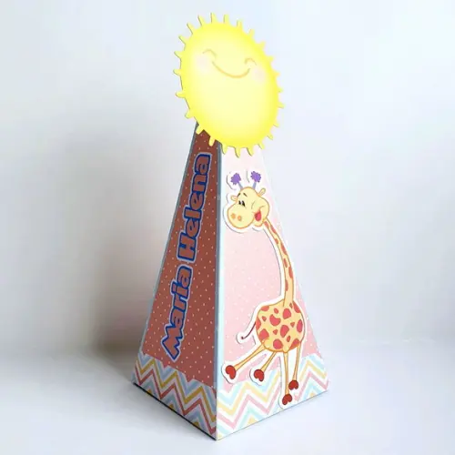 Caixa Cone - Galinha Pintadinha