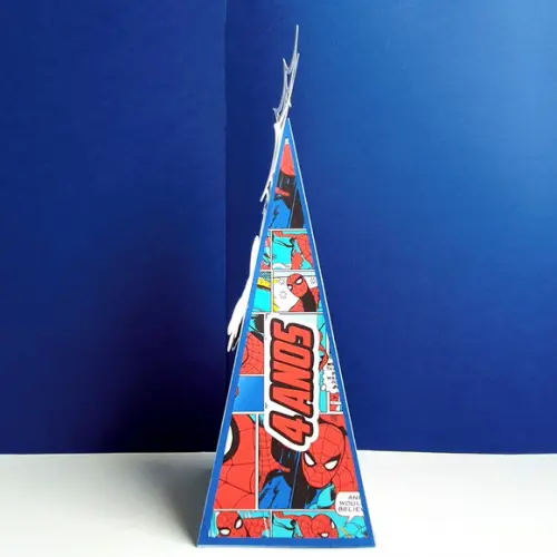 Caixa Cone - Homem Aranha