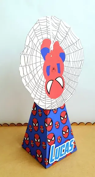 Caixa Cone - Homem Aranha Baby