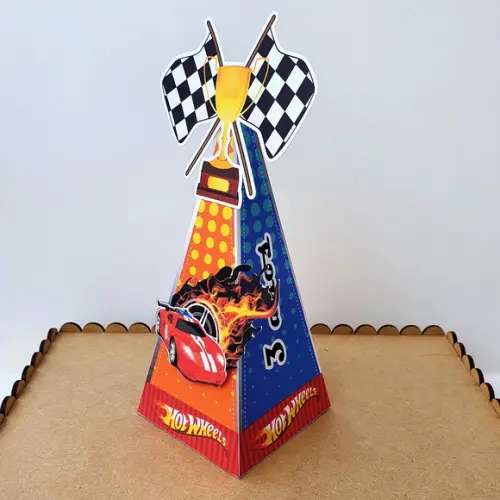 Caixa Cone - Hot Wheels