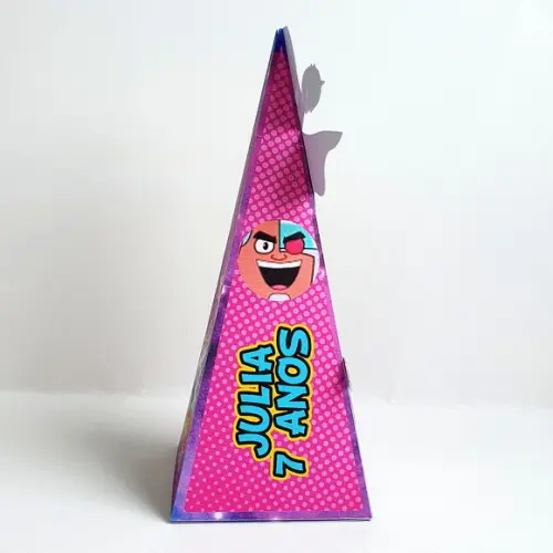 Caixa Cone - Jovens Titãs Rosa