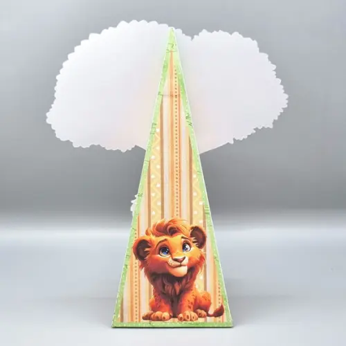 Caixa Cone - Leãozinho