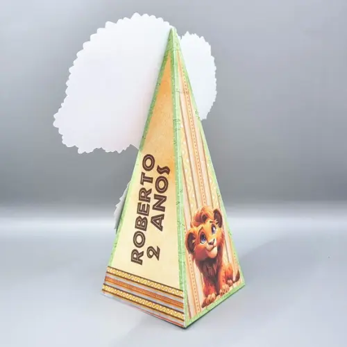 Caixa Cone - Leãozinho