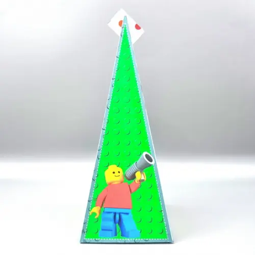 Caixa Cone - Lego