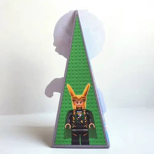 Caixa Cone - Lego Vingadores