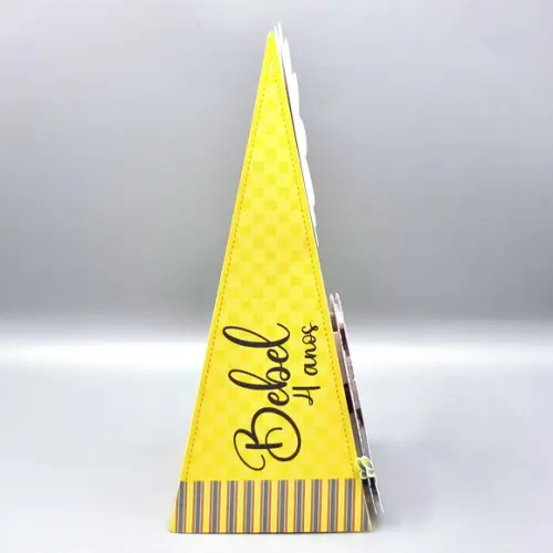 Caixa Cone - Margaridas