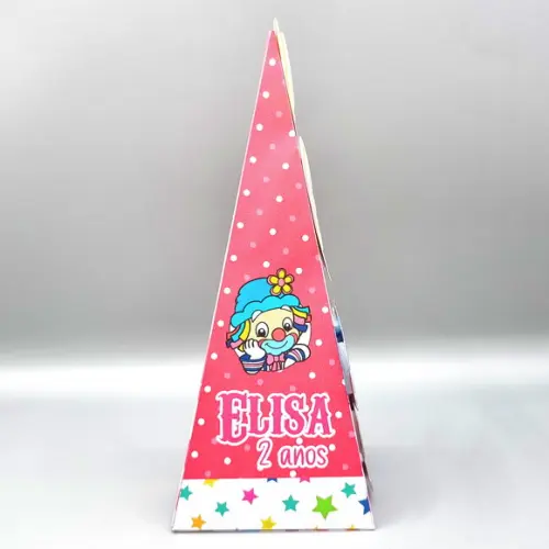 Caixa Cone - Patati Patatá Rosa