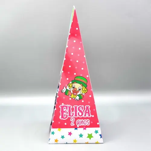 Caixa Cone - Patati Patatá Rosa