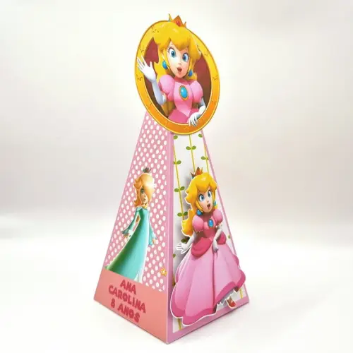 Caixa Cone - Princesa Peach