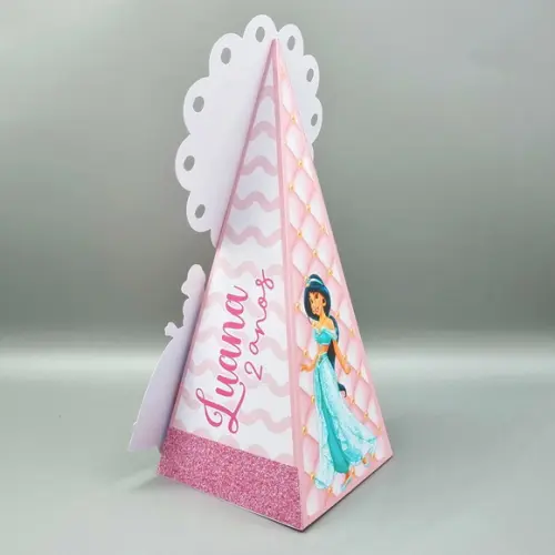 Caixa Cone - Princesas Disney