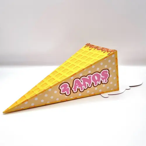 Caixa Cone - Sorveteria