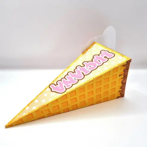 Caixa Cone - Sorveteria