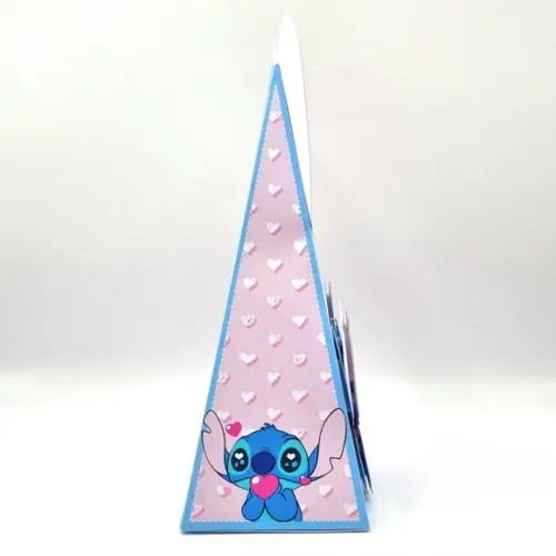 Caixa Cone - Stitch e Angel