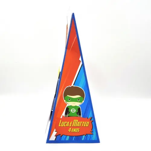 Caixa Cone - Super Homem Loiro