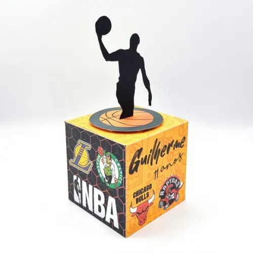 Caixa Cubo - Basquete Nba