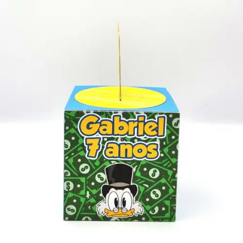 Caixa Cubo - Ducktales / Tio Patinhas