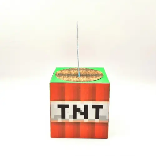 Caixa Cubo - Minecraft
