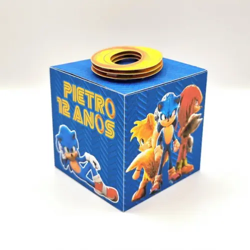 Caixa Cubo - Sonic 2