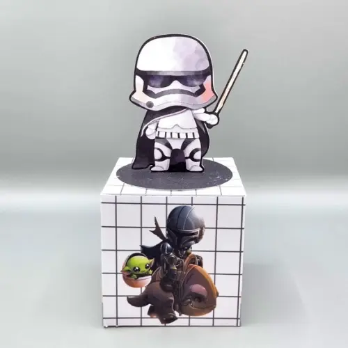Caixa Cubo - Star Wars Mandalorian